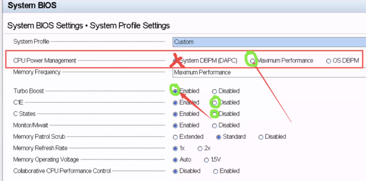 Dell服务器CPU开超频(调优)教程-舟翼云